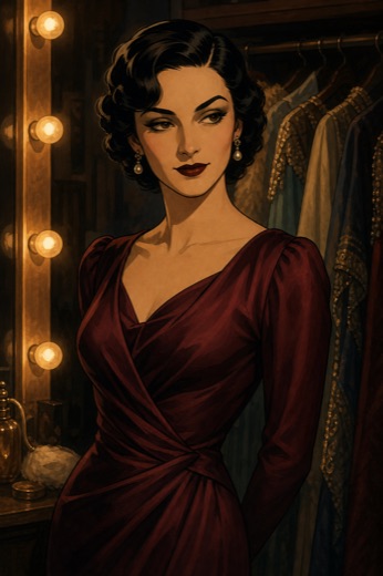 Portrait of Celeste Arden, a radio actress