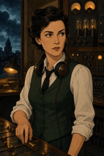 Portrait of Nora Pike, the chief engineer